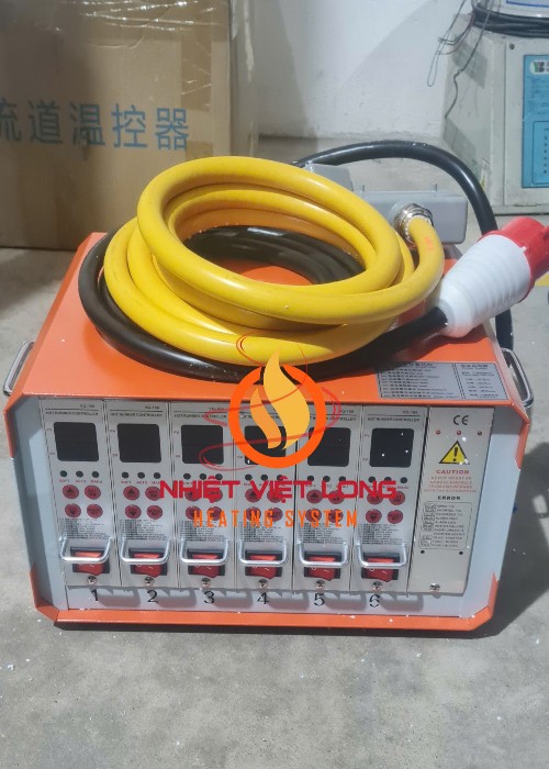 BỘ ĐIỀU KHIỂN NHIỆT ĐỘ CHO KHUÔN 6 CỔNG